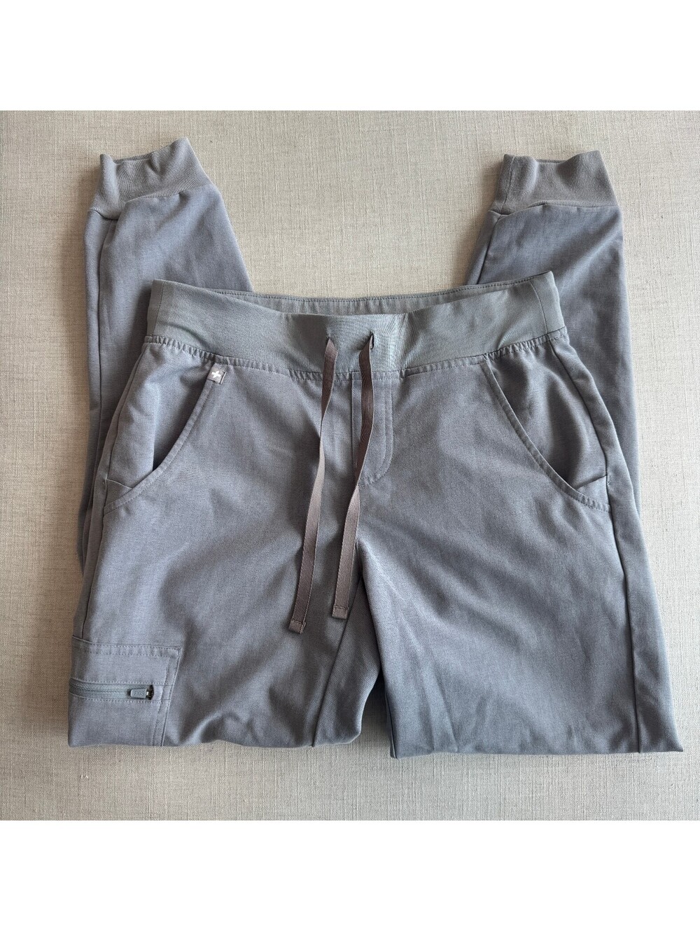 FIGS Zamora Jogger Scrub Pants Dark Space Gray XS - Picture 2 of 4